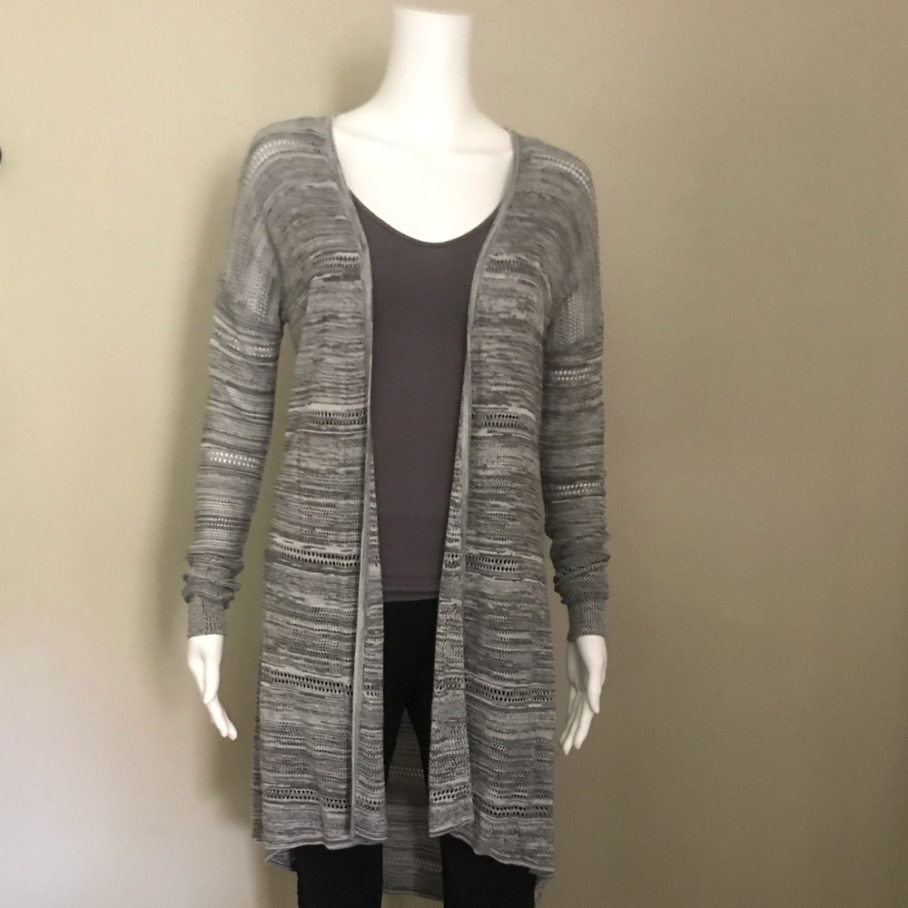 Express Gray Cardigan
